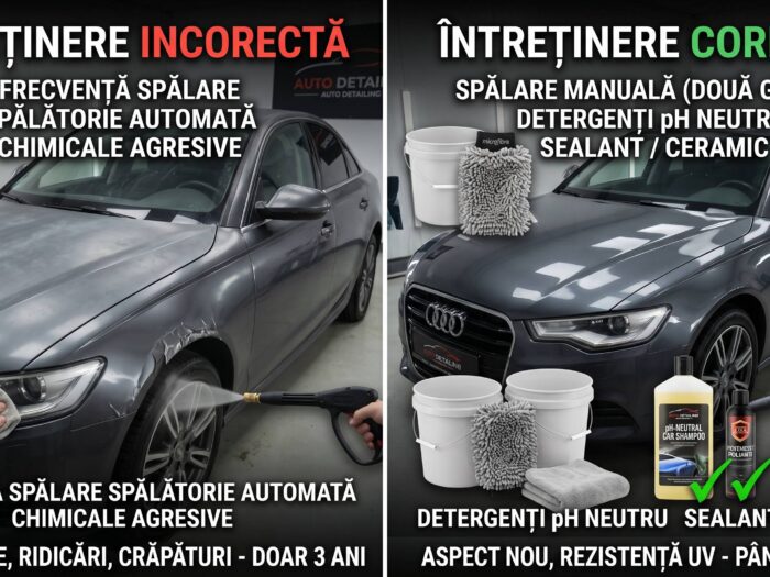 Ghid Întreținere Folie Auto 2026: De la 3 la 7 Ani de Wrap