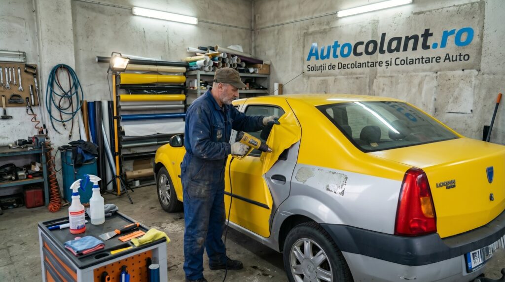 Decolantare auto: ghid complet pentru îndepărtarea foliei fără să strici vopseaua (2026)