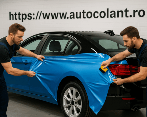Folia ideală pentru flota auto: ce să alegi pentru durabilitate maximă, cost optim și branding eficient