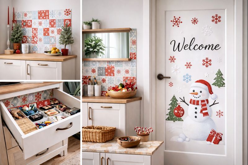 proiecte rapide cu autocolant acasă