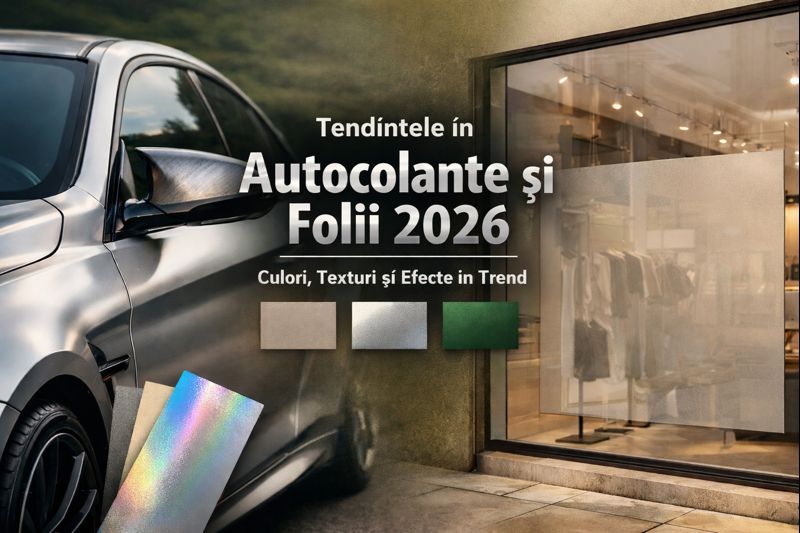 tendințe folii auto 2026