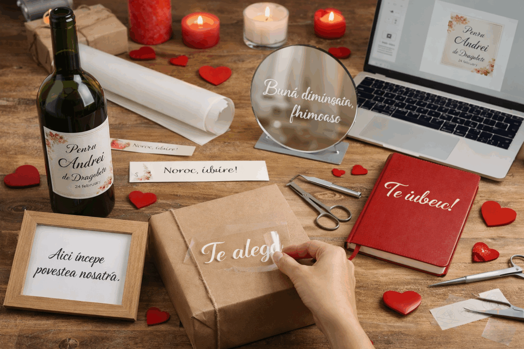 Cadouri personalizate de Dragobete și Valentine’s: de la zero la wow în 3 pași