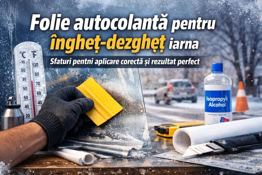 Folie pentru îngheț–dezgheț: ghid + aplicare corectă iarna