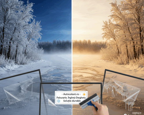 Folie pentru îngheț–dezgheț: ghid + aplicare corectă iarna