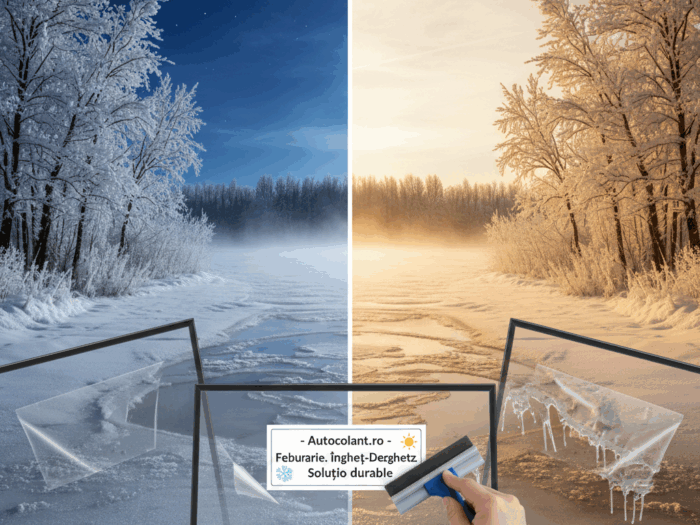Folie pentru îngheț–dezgheț: ghid + aplicare corectă iarna