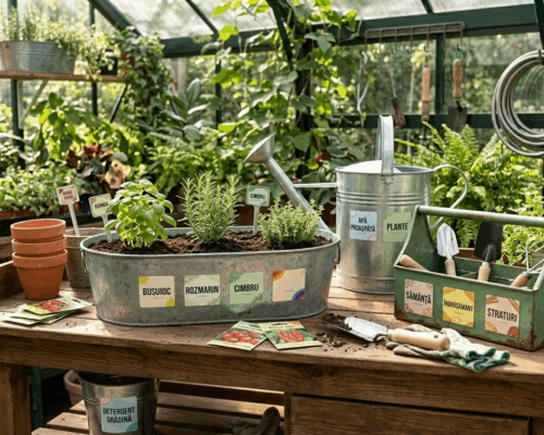 Etichete imprimabile acasă: organizare de primăvară pas cu pas