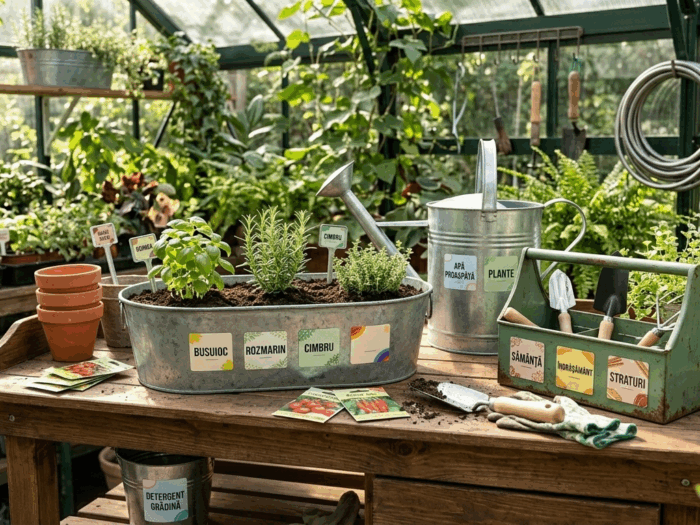 Etichete imprimabile acasă: organizare de primăvară pas cu pas