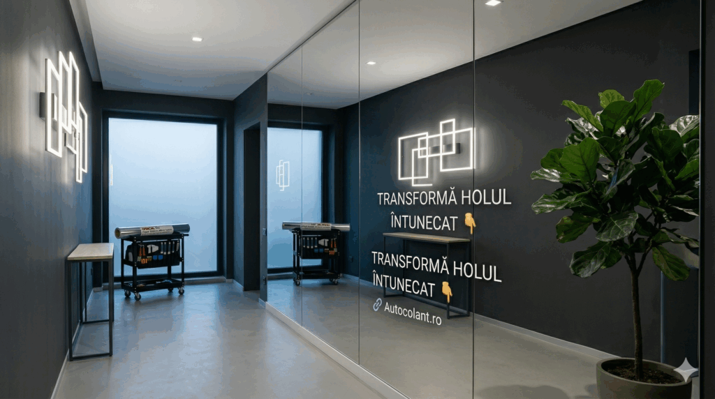 Folie oglindă: lumină și spațiu vizual în camere mici