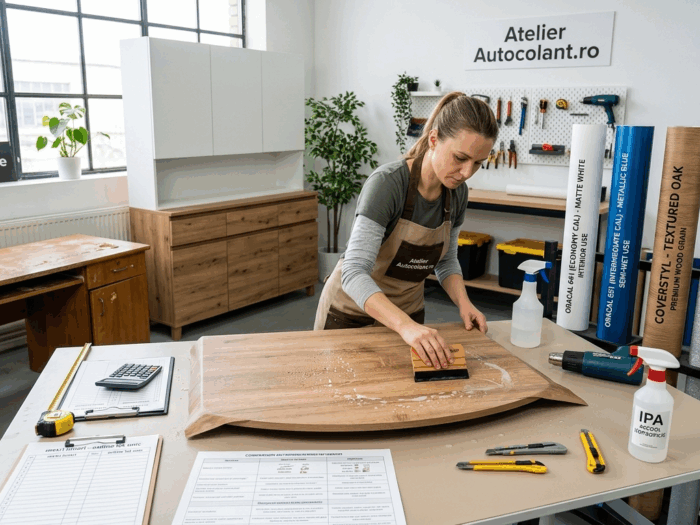 Autocolant mobilă: ghid complet pentru recondiționare