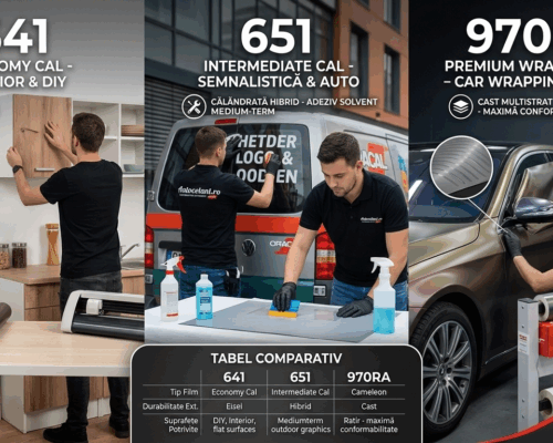 Oracal 641, 651 sau 970RA: Ghidul complet pentru alegerea seriei potrivite