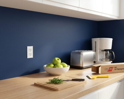 Autocolant faianță bucătărie: refă peretele într-un weekend, fără moloz