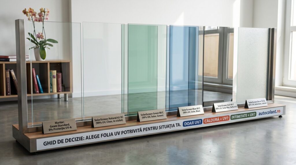 Folie UV pentru geam: protejează plantele, mobilierul și parchetul în 2026