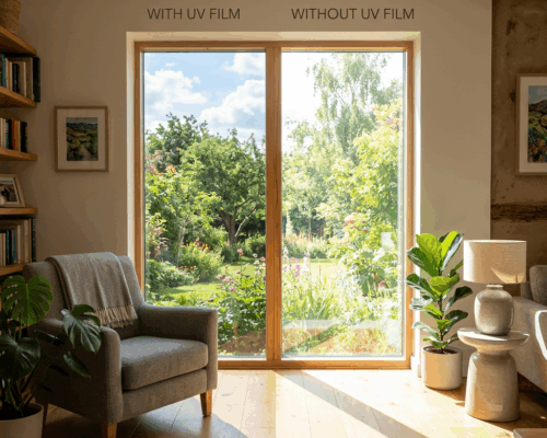 Folie UV pentru geam: protejează plantele, mobilierul și parchetul în 2026