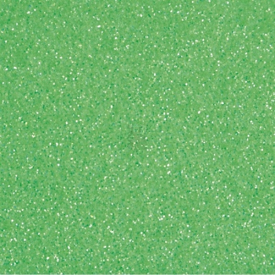 937Neon Green - Folie termotransfer cu sclipici CAD CUT Glitter