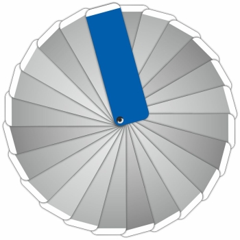 OFERTA - 1.00m x 5.00m Autocolant Colantari si Inscriptionari Oracal 641 Economy Cal Culoare 052 Azure Blue Lucios (mobilier, vitrine sau proiecte DIY)