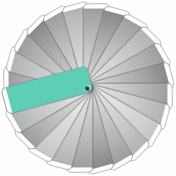 OFERTA - 1.26m x 2.00m Autocolant Colantari si Inscriptionari Oracal 641 Economy Cal Culoare 055 Mint Lucios (mobilier, vitrine sau proiecte DIY)