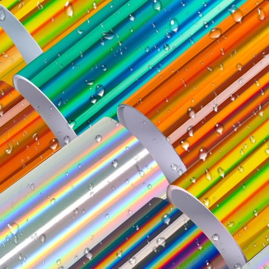 Autocolant stickere holografice Teckwrap Holographic Glossy Rainbow
