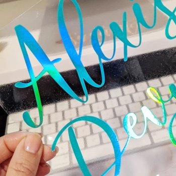 Autocolant stickere holografice Teckwrap Holographic Glossy Rainbow