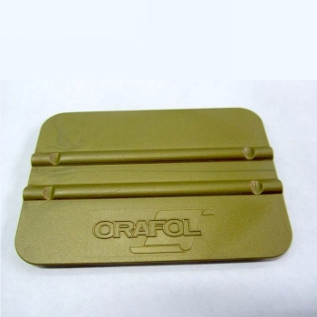 Racleta plastic cauciucat aplicare autocolant Orafol Gold