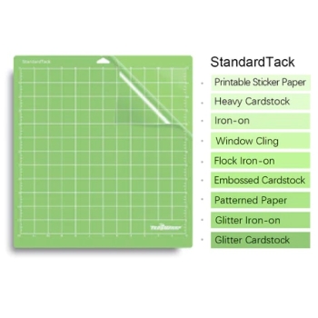 Covor gradat de taiere stickere verde Teckwrap Standard Tack